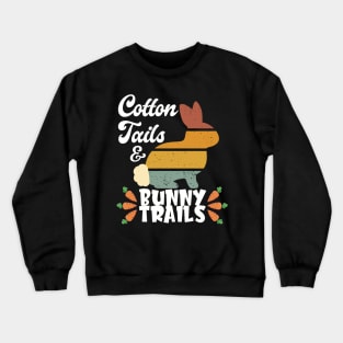 Cotton tails & bunny trails Crewneck Sweatshirt